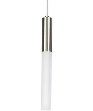 Kylo LED 1-Light Modern Style Hanging Pendant Light Brushed Nickel